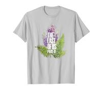 The Last of Us Part II Watercolor Lavender Big Chest Logo T-Shirt, Herren, Silber, S