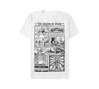 The Legend Of Zelda - Drawings White - T-Shirt - Weiß - XXL - 100% Baumwolle Weiß XXL