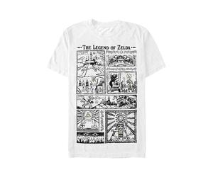 The Legend Of Zelda - Drawings White - T-Shirt - Weiß - XXL - 100% Baumwolle Weiß XXL