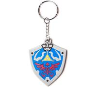 The Legend of Zelda Gummi-Schlüsselanhänger Hylia-Schild 7 cm