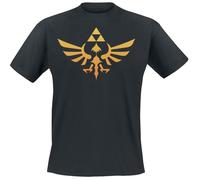 The Legend Of Zelda Hyrule T-Shirt schwarz in XL