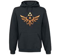 The Legend of Zelda Hyrule - Triforce Logo Männer Kapuzenpullover schwarz XL