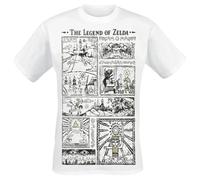The Legend of Zelda Zeichnung Männer T-Shirt weiß S