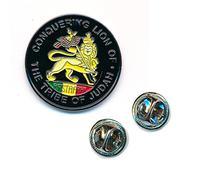 The Lion of Judah Löwe Judas Metall Button Badge Pin Anstecker 0077