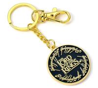 The Carat Shop Schlüsselanhänger The Lord of the Rings – Der Herr der Ringe Logo schwarz/goldfarben