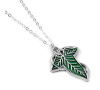 The Carat Shop – Anhänger – Der Herr der Ringe – Lórien-Blatt – silberfarben – Unisex