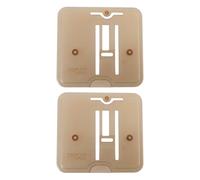 The Lord of the Tools 2 Stück Nähmaschinen-Stopfabdeckungsplatte 735801008 Kompatibel mit Janome 1017 105 106 108 1117S 1612 1622