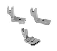 The Lord of the Tools 3 Stück Paspel-Nähfuß für Nähmaschinen Kompatibel mit Juki Kompatibel mit Singer Kompatibel mit Brother P5 P50 P5W Kräusel-Plissee-Nähfuß