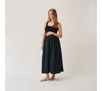 The Mama Set Umstands-Kleid „The Tank Dress“ Weites Kleid für Schwangerschaft & darüber hinaus Schwarz 1