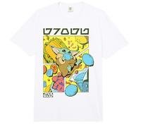 The Mandalorian and Grogu The Child Snacks Grogu In Aurebesh Comfort Colors Adult Heavyweight T-Shirt