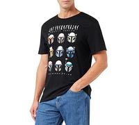 THE MANDALORIAN Herren T-Shirt, Schwarz, L