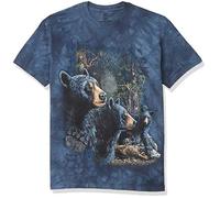 The Mountain Find 13 Black Bears T-Shirt für Erwachsene, Blau, Größe XXL