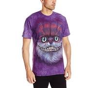 The Mountain Bf Cheshire Cat T-Shirt für Erwachsene, Violett, 3XL