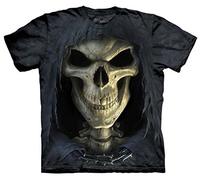 The Mountain Herren T-Shirt Big Face Death, schwarz, Mittel