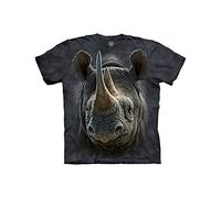 The Mountain Jungen T-Shirt Black Rhino Kids Tee, grau, XL
