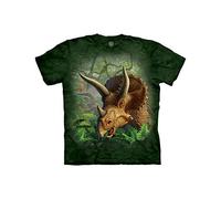 The Mountain Kids T-Shirt Wild Triceratops Portrait Kids Medium