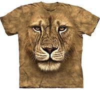 The Mountain Lion Warrior Adult T-Shirt, Brown, XL