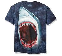 The Mountain Shark Bite Herren-T-Shirt, kurzärmelig - Schwarz - XX-Large