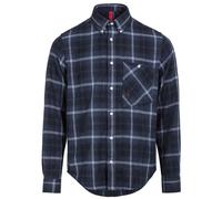 The Mountain Studio Button Down Flannel Check Shirt M - Langarmhemd - Herren Blue L
