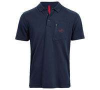The Mountain Studio - Camp 4 Organic Cotton Piké Poloshirt - Polo-Shirt, Gr. S, blau (Eclipse)