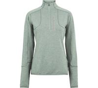 The Mountain Studio Damen Light Tech Fleece Half Zip Pullover (Größe M, grau)