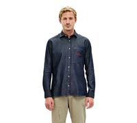 The Mountain Studio Field Light Denim Langarmhemd