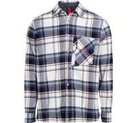 The Mountain Studio Herren Flannel Hemd (Größe L, blau)