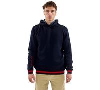 The Mountain Studio Knit Stripe Hood M - Kapuzenpullover - Herren Blue/Red M