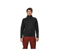 The Mountain Studio Tecno Grid T-neck Fleece Mit Durchgehendem Reißverschluss XL Black Onyx