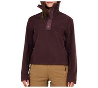 The Mountain Studio - Women's Microfleece T-Neck - Fleecepullover, Gr. XL, braun (Fudge)