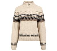 The Mountain Studio - Women's Ski Lambswool Sweater - Merinopullover, Gr. L, beige (CastleWall)