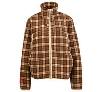 The Mountain Studio - Women's Soft Wool Pile Jacket - Fleecejacke, Gr. XL, braun (Brindle/CastleWall)