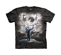 The Mountain Summoning The Storm Erwachsene T-Shirt, Schwarz, XL