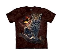The Mountain T-Shirt Blood Moon Leopard x_l