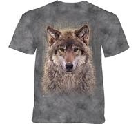 The Mountain T-Shirt Grey Wolf Forest
