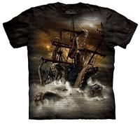 The Mountain Unisex-Erwachsene Summoning The Storm Adult, Black, 5XL T-Shirt - kurzärmelig, schwarz, 3X-Large