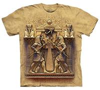 The Mountain Unisex-Erwachsene Unsterblicher Kampf T-Shirt, Sand, 3X-Large