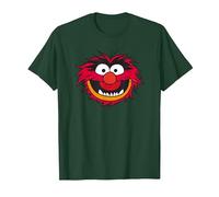 The Muppets Animal Head T-Shirt, Herren, Waldgrün, XXL
