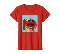 The Muppets Animal Trendsetter T-Shirt, Damen, Rot, M