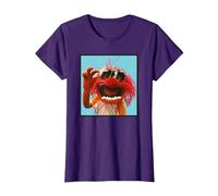The Muppets Animal Trendsetter T-Shirt, Damen, Violett, XS