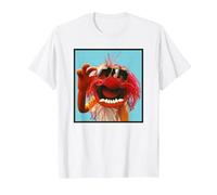 The Muppets Animal Trendsetter T-Shirt, Herren, Weiß, 5XL