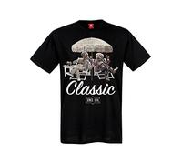 The Muppets Waldorf&Statler Classic T-Shirt Male schwarz, Rundhals, Motiv einseitig, ohne Kragen, Kurzarm, Größe:S