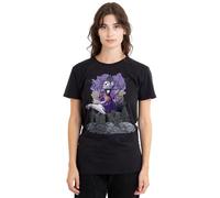 The Nightmare Before Christmas Damen Jack Skellington Graves Ladies Shirt, Black, Schwarz, L EU