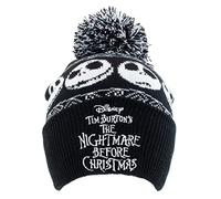 Nightmare Before Christmas - Basic Snow (Beanie Pom) Mütze Black