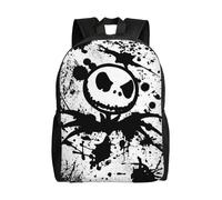 The Nightmare Before Christmas Jack Skellington Unisex-Rucksack, Laptop, Schultasche, College-Studententasche