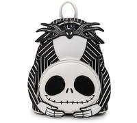 The Nightmare Before Christmas Loungefly - Headless Jack Mini-Rucksack schwarz weiß