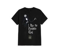The Nightmare Before Christmas - Pumpkin King - T-Shirt - Schwarz - L - 100% Baumwolle Schwarz L