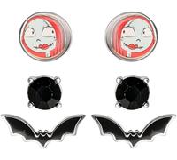 Disney Ohrstecker Frauen – The Nightmare Before Christmas Sally – silberfarben, Messing, Fan-Merch
