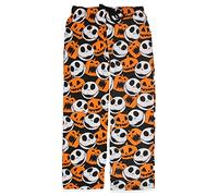 The Nightmare Before Christmas Schlafanzughose für Erwachsene, Jack Skellington und Jack O Lantern, Mehrfarbig, L
