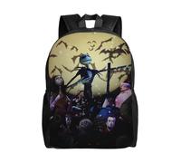 The Nightmare Before Christmas Unisex-Rucksack, Laptop, Schultasche, College-Studententasche, leicht